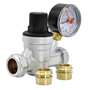 BASTION PRESSURE REDUCING VALVE (1-6BAR) WITH COMPRESSION (15MM&22MM)